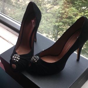 Giuseppe suede heels